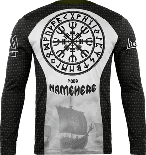 [MULTICOLOR] Live Epic Viking Custom Long Sleeve Jersey