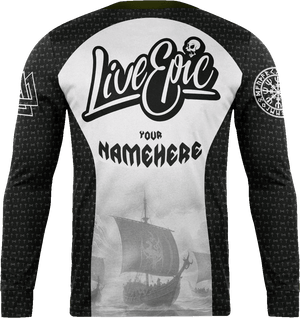 [MULTICOLOR] Live Epic Norse Custom Long Sleeve Jersey