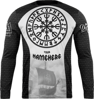 [MULTICOLOR] Die Epic Viking Custom Long Sleeve Jersey