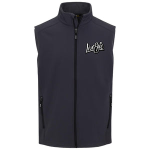 [Multicolor] Live Epic Core 365 Mens Cruise Two-Layer Fleece Bonded Soft Shell Vest