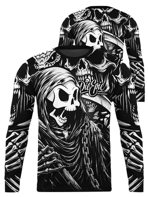 Die Epic Grim Reaper Long Sleeve Jersey