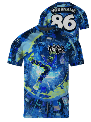 Die Epic Electronic Custom Short Sleeve Jersey