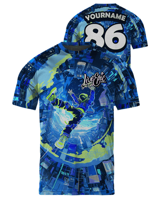 Live Epic Electronic Custom Short Sleeve Jersey