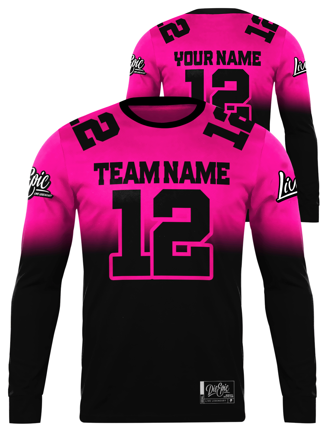 Personalized Home Long Sleeves Jersey