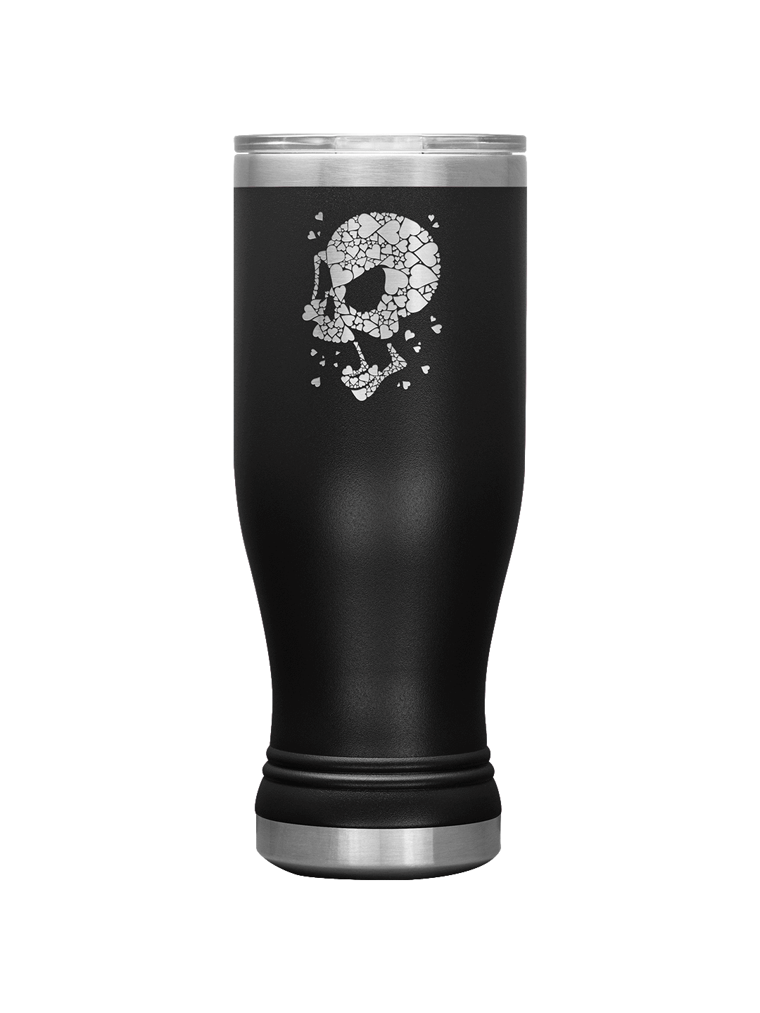 Sugar Skull 20oz Large Beer Pilsner Glass | Set of 4