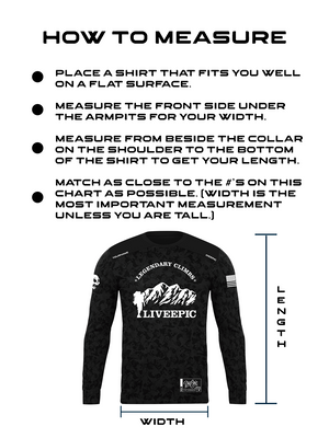 Live Epic Presents Ugly Long Sleeve Jersey (PRE-SALES 'TILL DEC 7TH - 11:59PM EST)