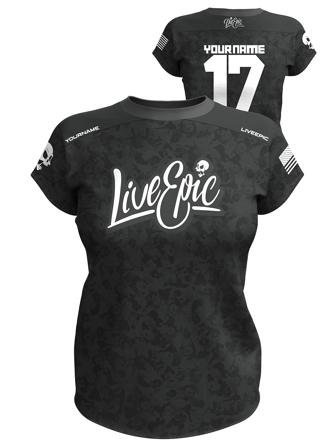 Die Epic Faded Military Coyote Camo Custom Short Sleeve Jersey - Die Epic®  Live Legendary Epic Clothing