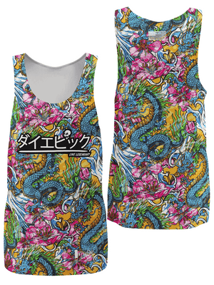 Die Epic Japanese Tatsu Tank Top