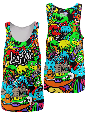 Live Epic Little Monsters Tank Top